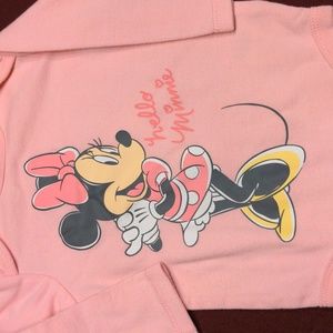 Disney baby girl bundle - 3 to 6 months Minnie mouse onesies NWOT